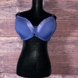 Navy Blue Adore Me Bra
